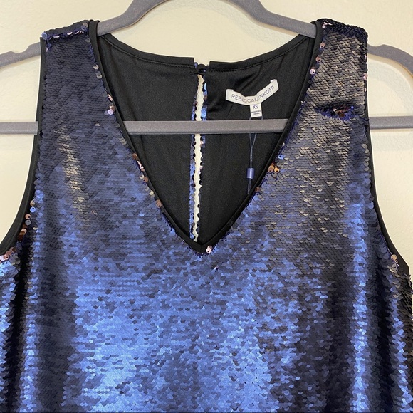 Rebecca Minkoff Mini Sequence Sleeveless Dress - Picture 7 of 16